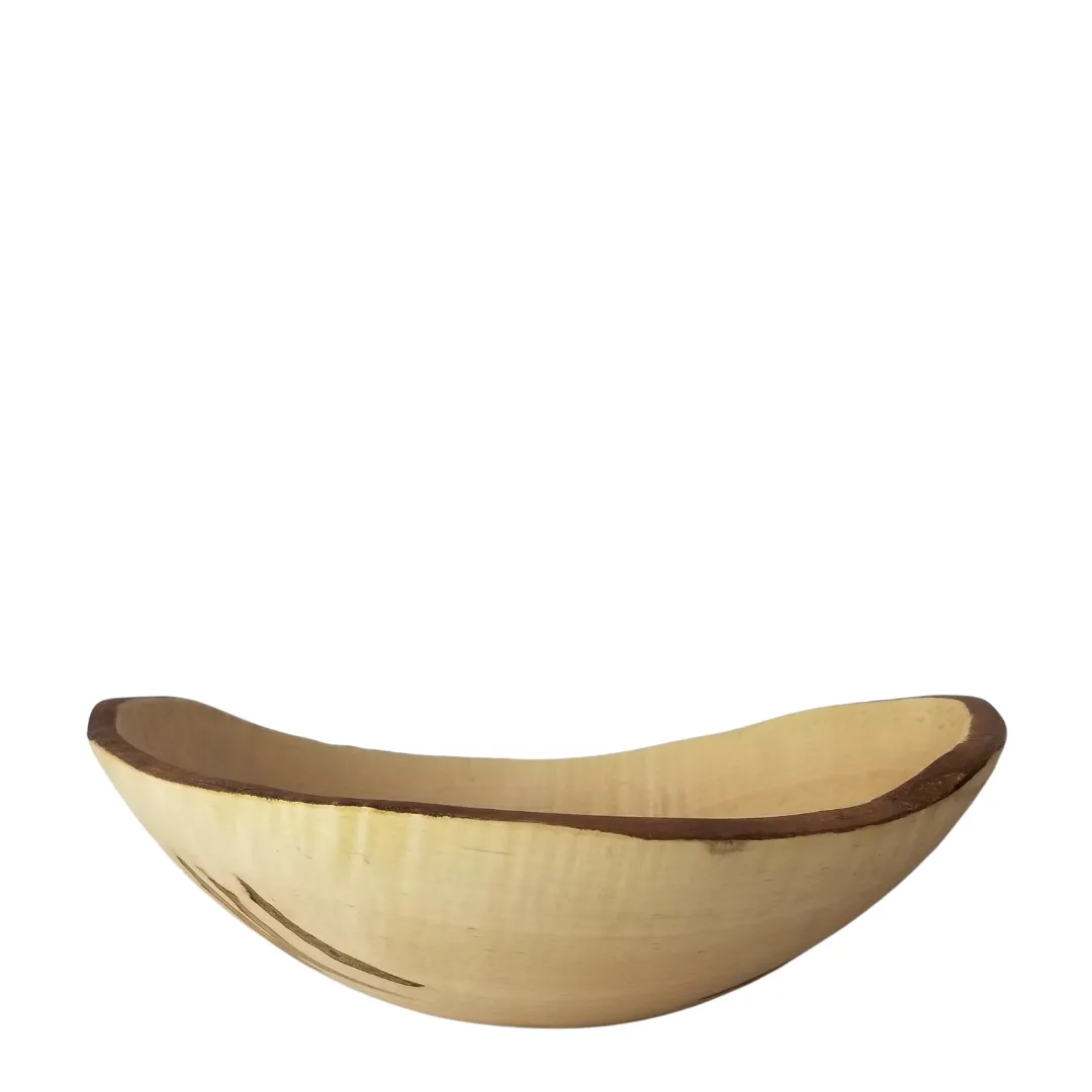 13” Oval Maple/Ambrosia Bowl