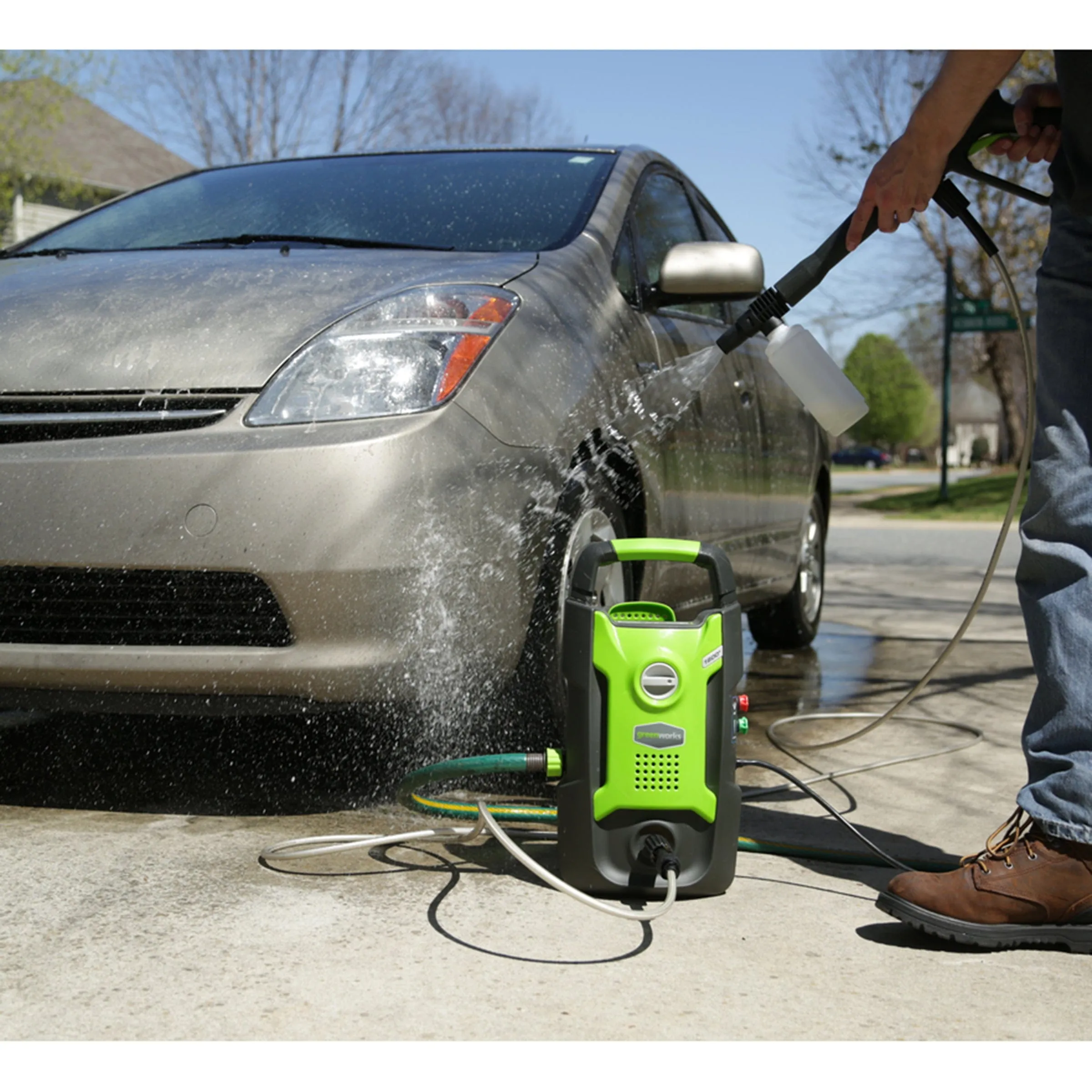 1600 PSI Vertical Pressure Washer