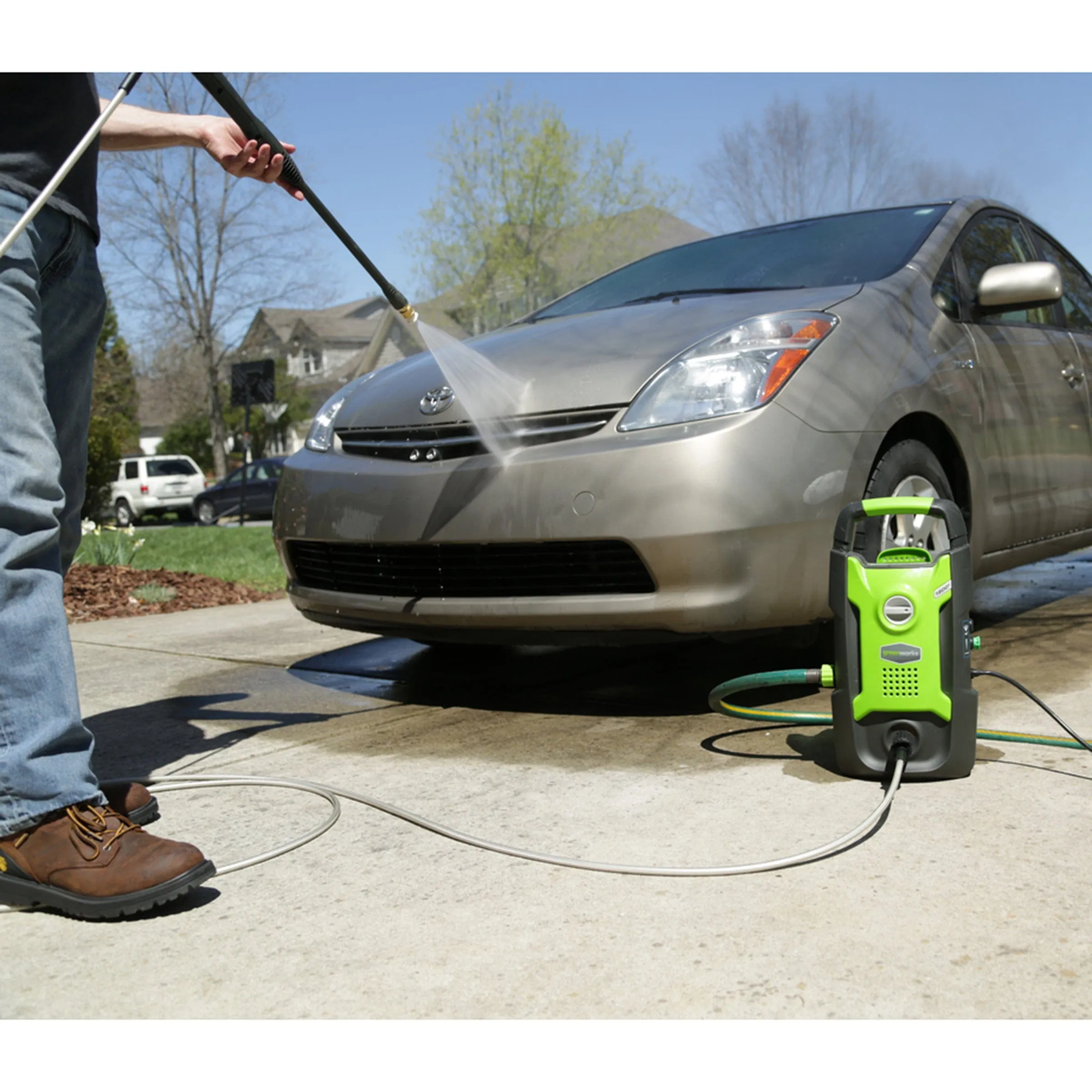 1600 PSI Vertical Pressure Washer