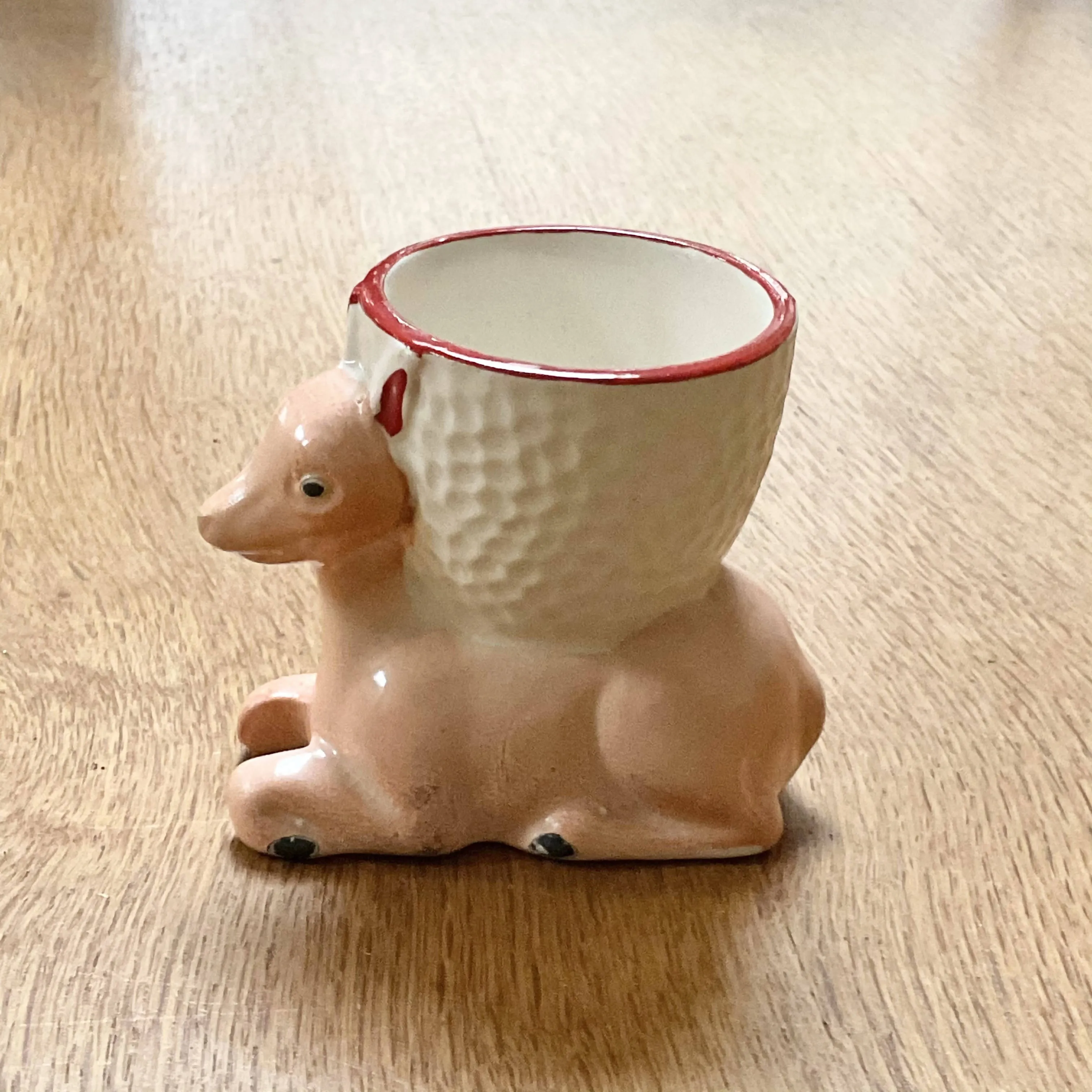 1950’s fawn egg cup