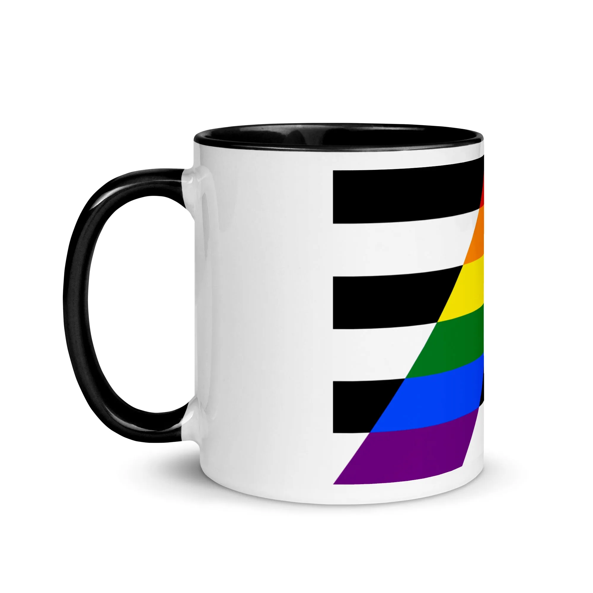 Ally Flag Mug with Colour Inside