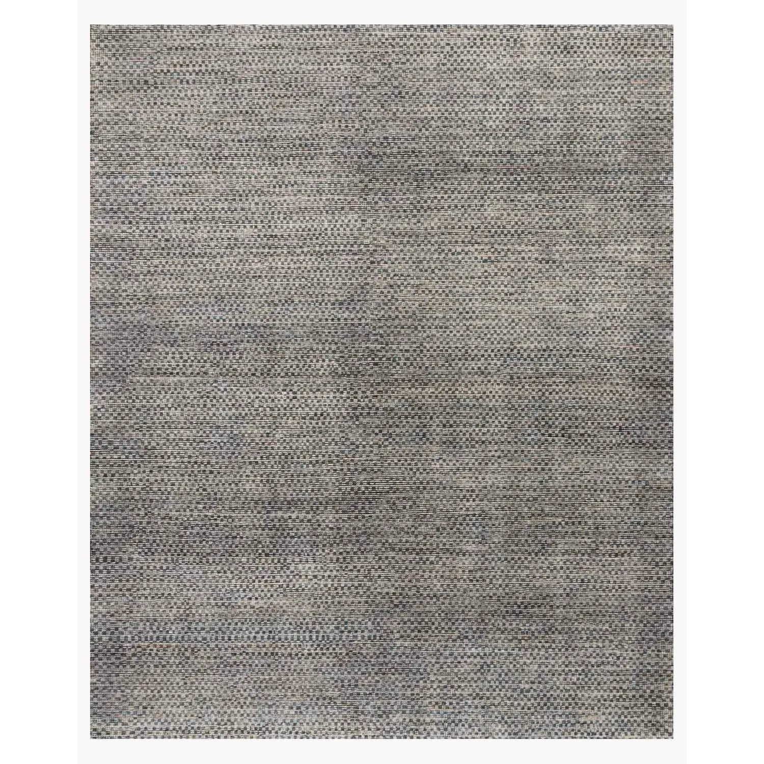 Amara Hand Knotted Rug in Natural/Slate