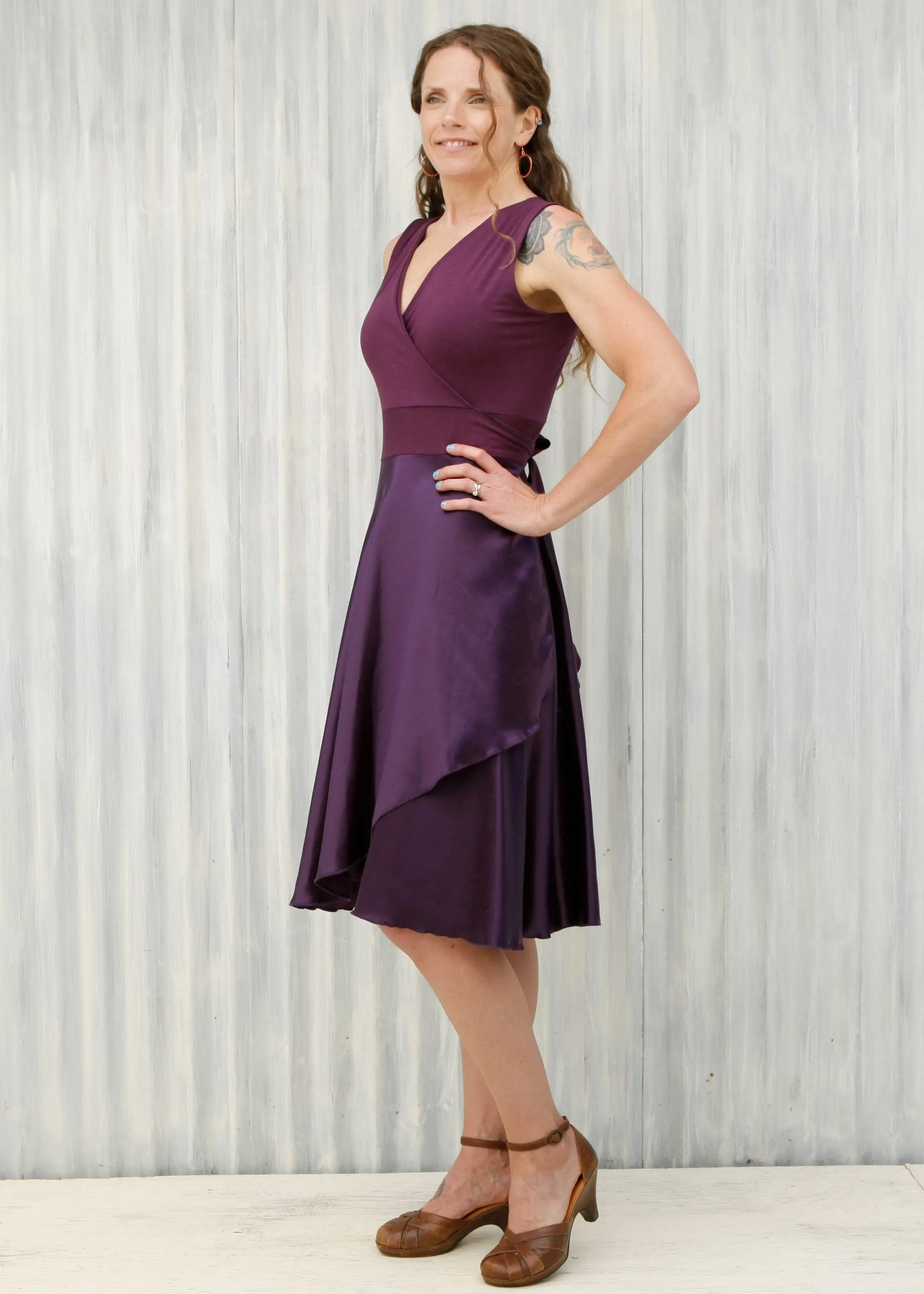 Amethyst Veronica Wrap Dress