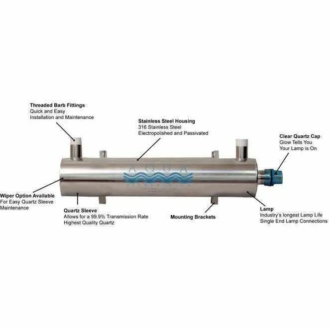 Aqua Ultraviolet Stainless Steel Series UV Sterilizers