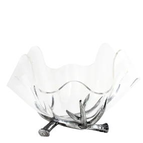 Arthur Court Antler Acrylic Bowl