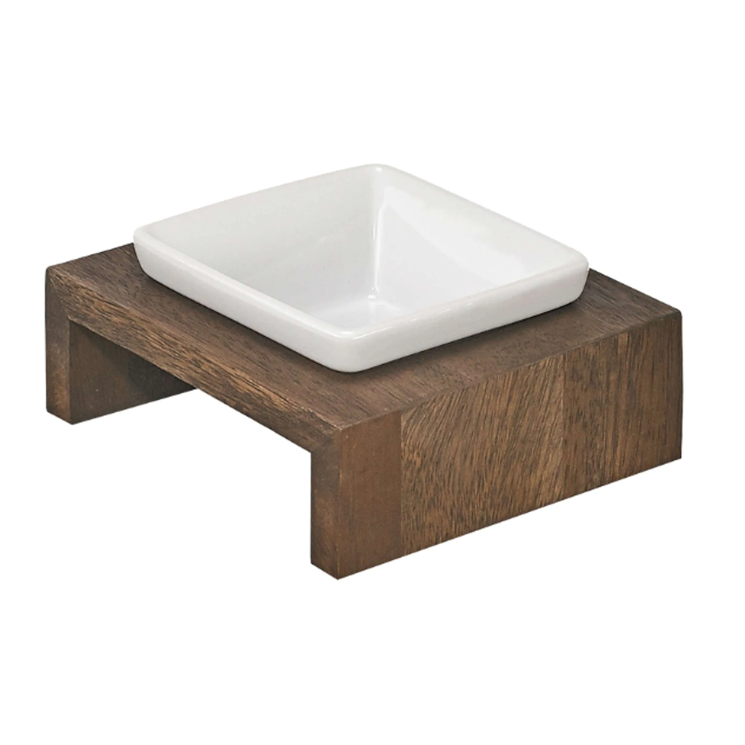 Artisan Rubberwood Diner Bowl |  Walnut