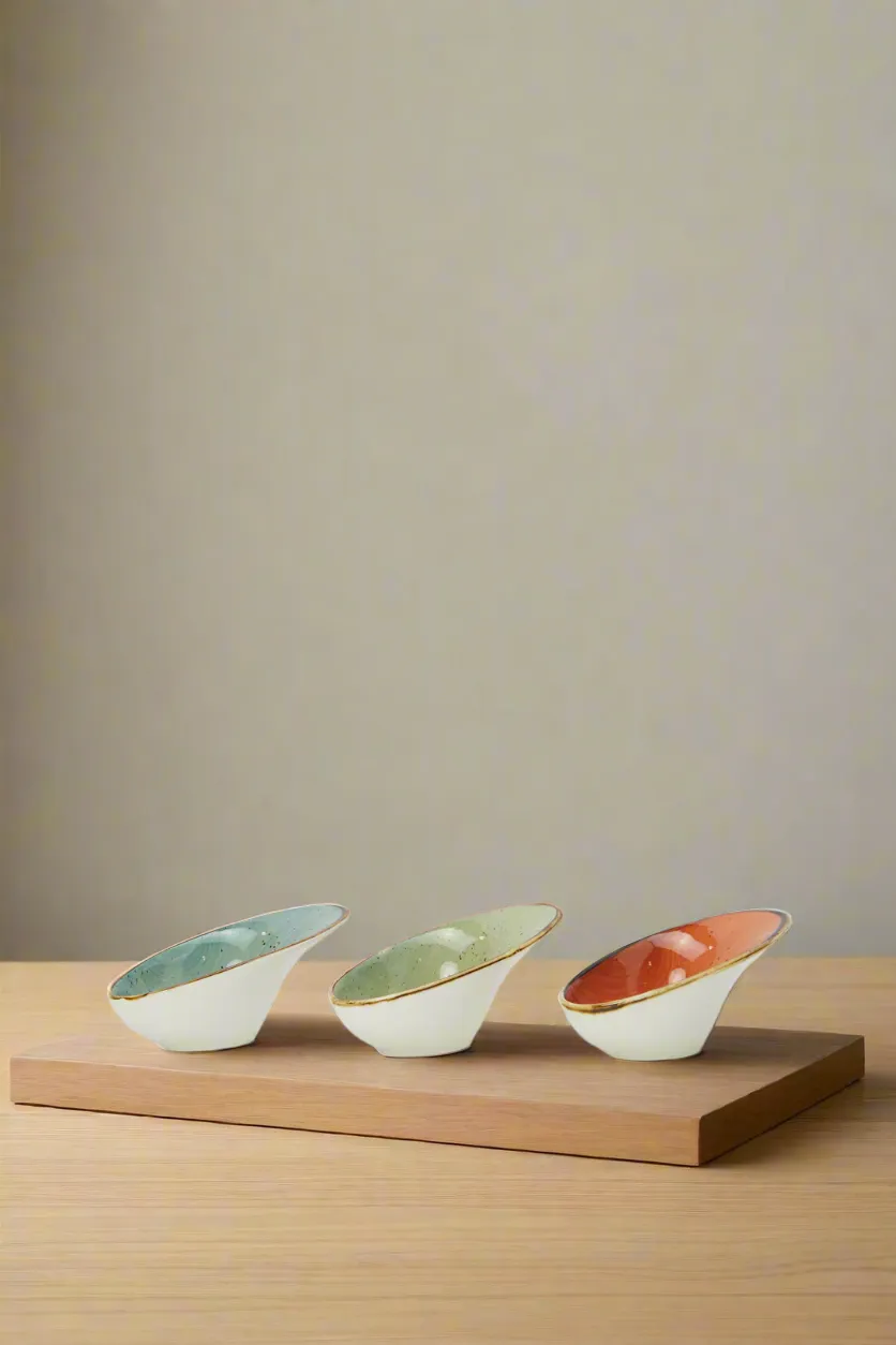 Assorted Dip Bowl Set (3 Piece)