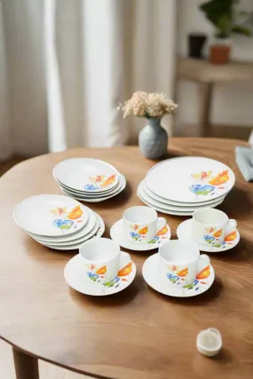 Assorted Floral Design Dinner Set (20 Piece)