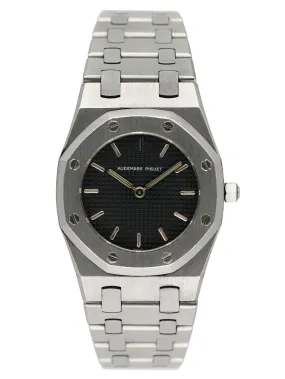 Audemars Piguet Royal Oak 66007ST Black Dial Ladies Watch