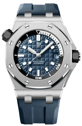 Audemars Piguet Royal Oak Offshore Diver Blue Dial (Reference # 15720ST.OO.A027CA.01)