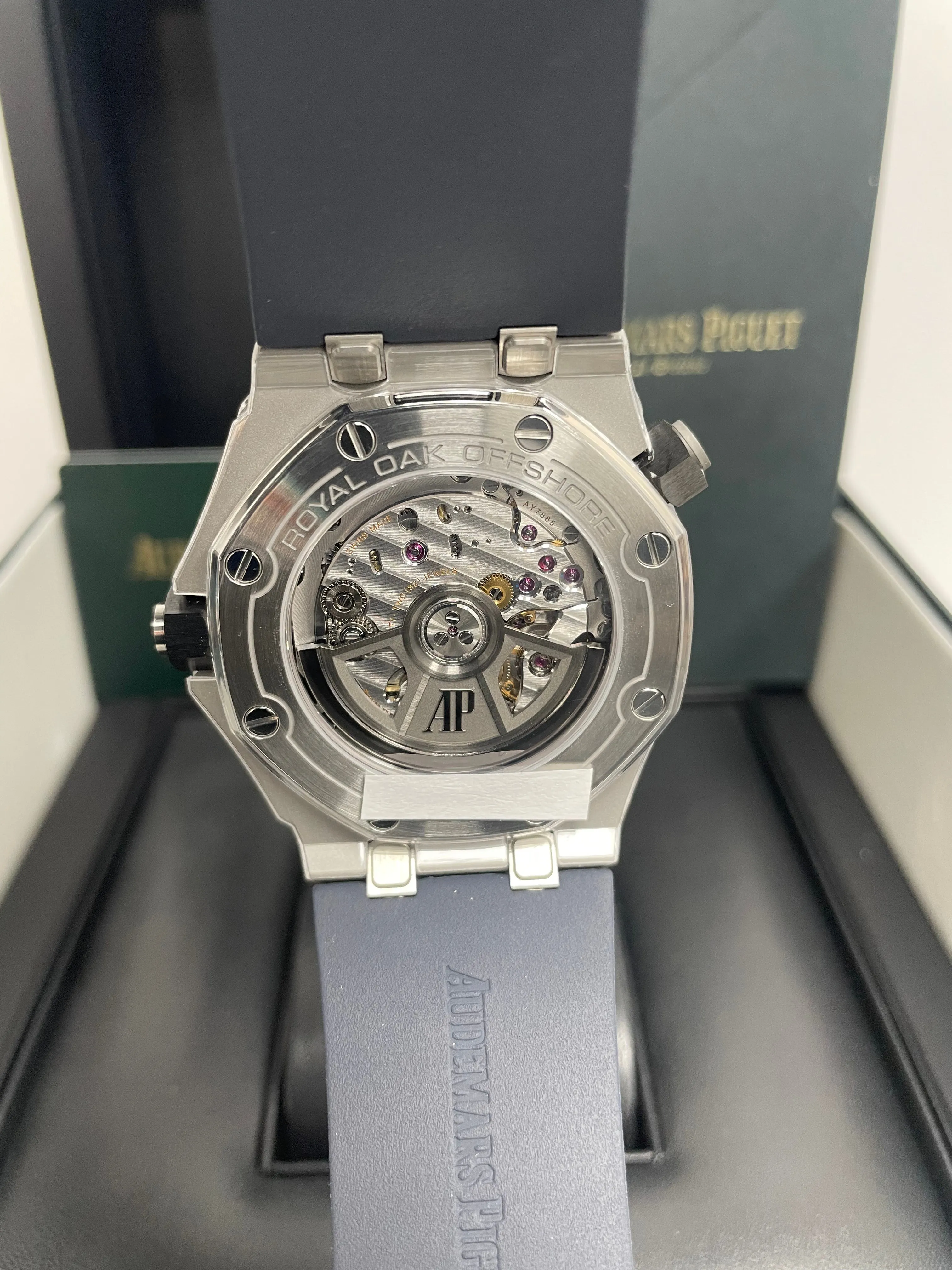 Audemars Piguet Royal Oak Offshore Diver Blue Dial (Reference # 15720ST.OO.A027CA.01)