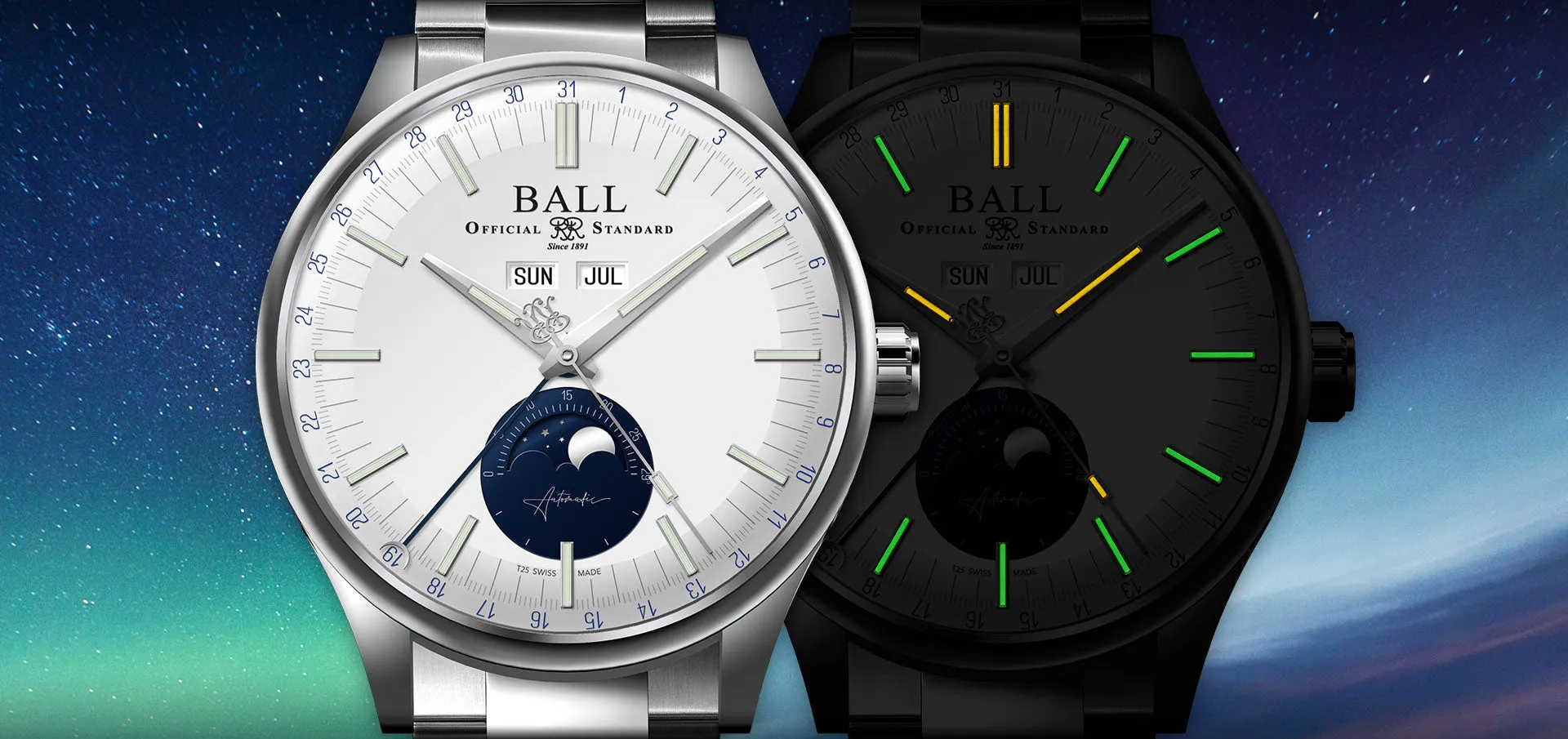 Ball Engineer Moon Calendar (40mm) NM3016C