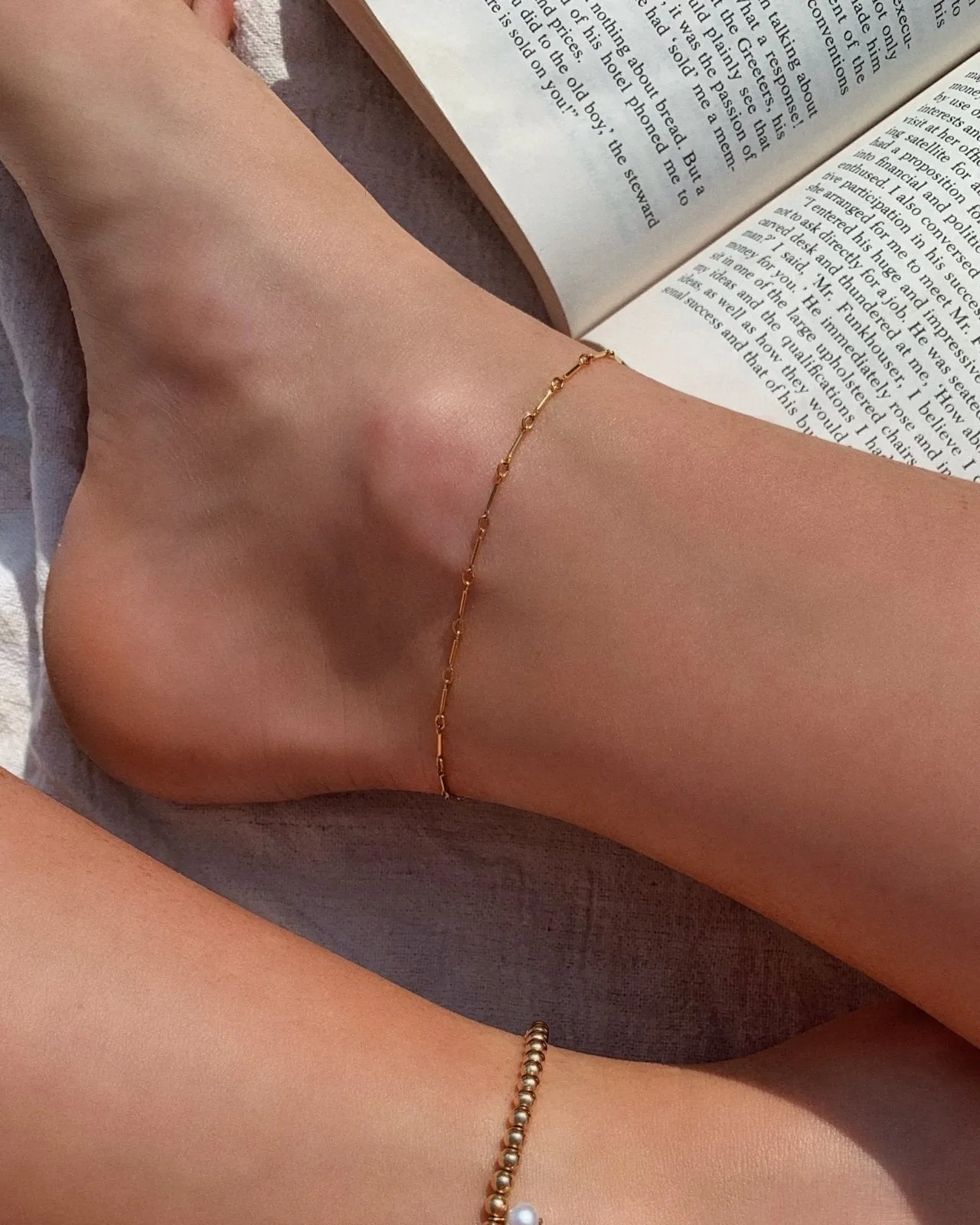 Bar Chain Anklet