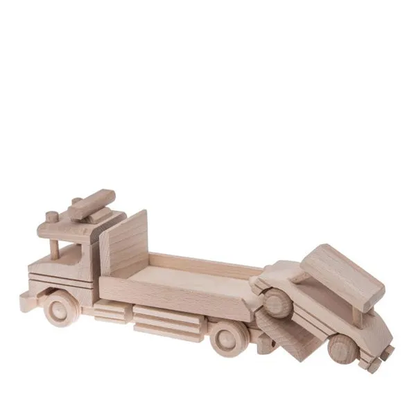 Bartu Wooden Tow Truck - Natural