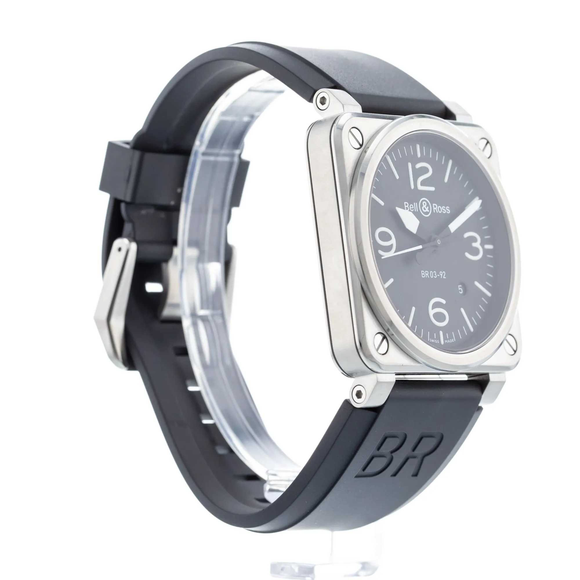 Bell & Ross BR03-92 Steel BR0392-BLC