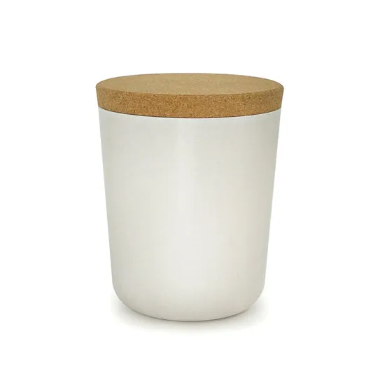 Biobu Claro Storage Jar in White