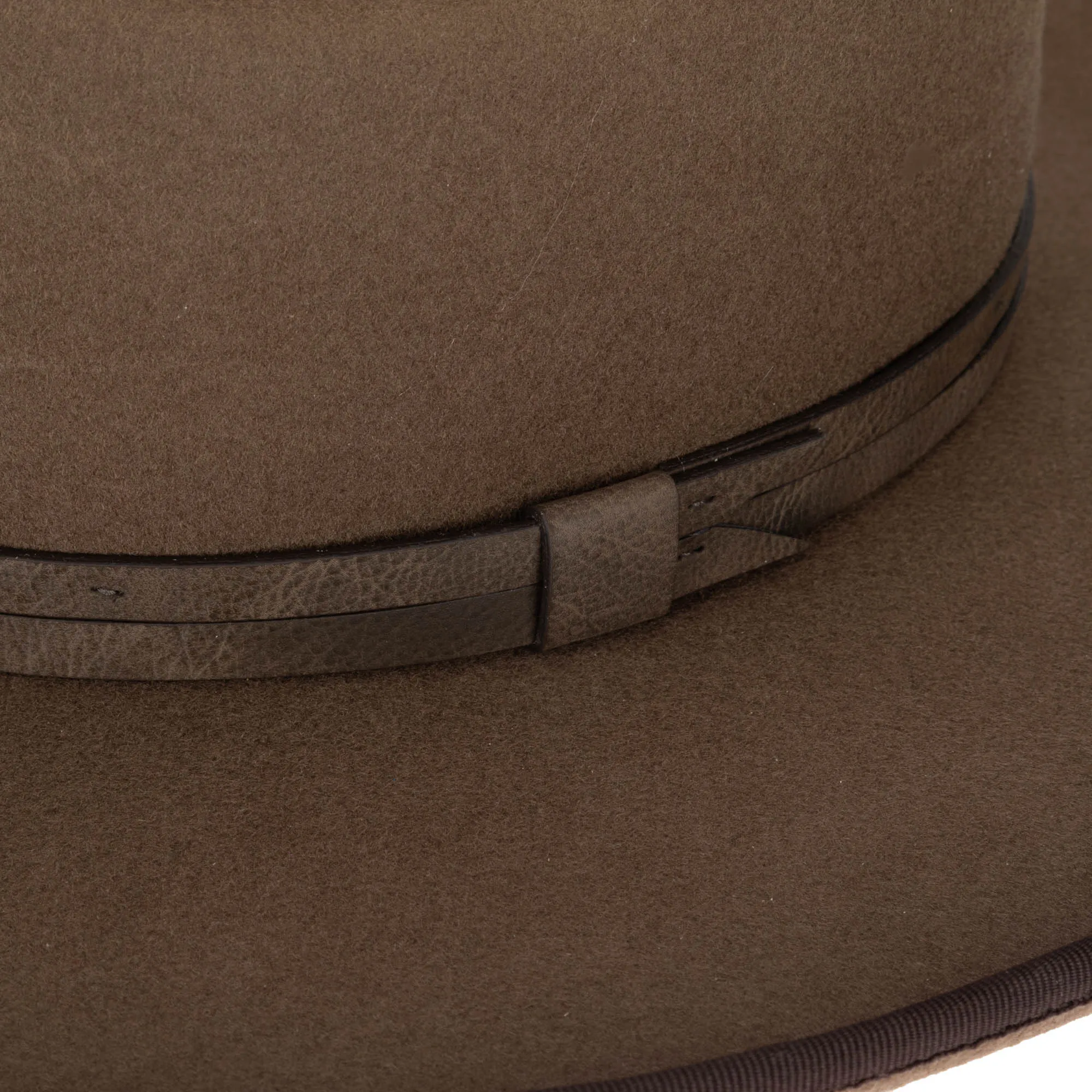 Black Label Wool Felt Cattleman's Crease Fedora