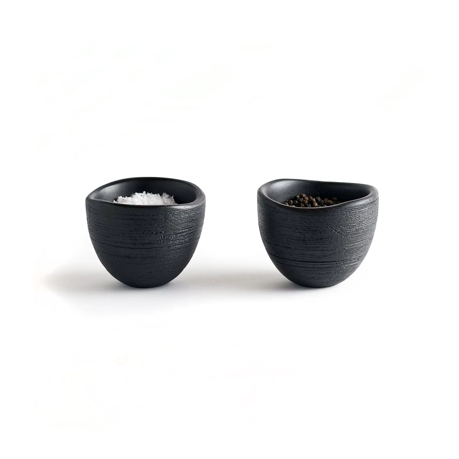 Black Tidbit Bowls, Set of 2