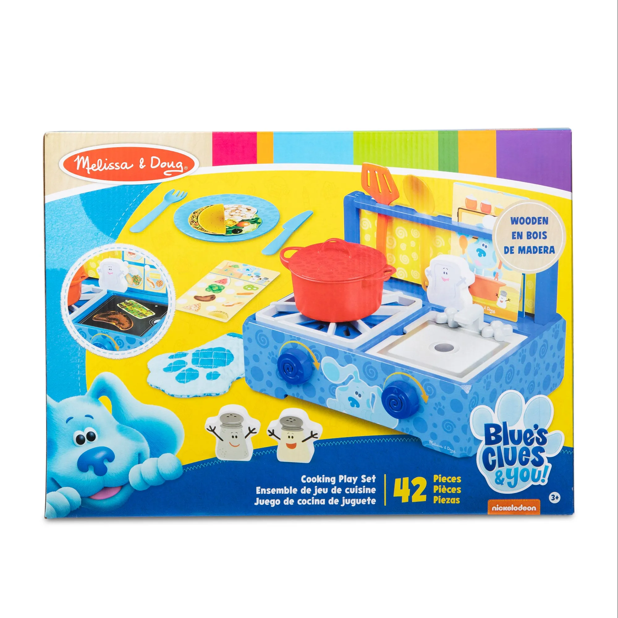 Blue's Clues & You! Wooden Cooking Play Set