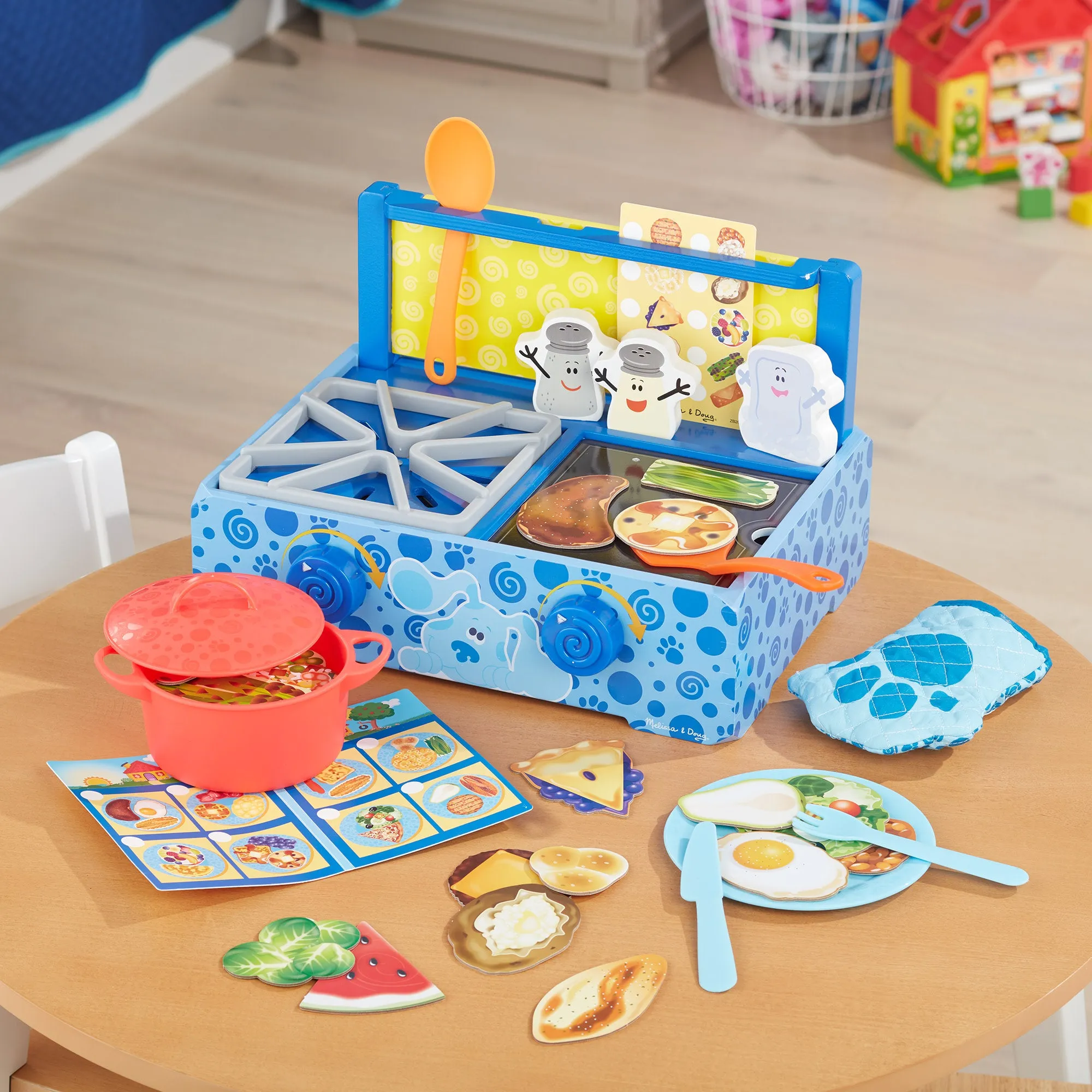 Blue's Clues & You! Wooden Cooking Play Set