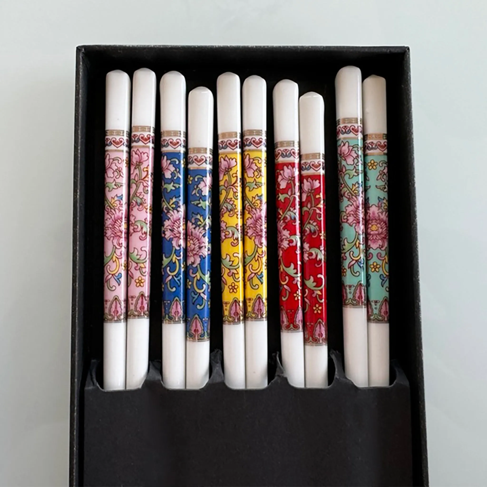 Bone China Cherry Blossom Chopstick Set