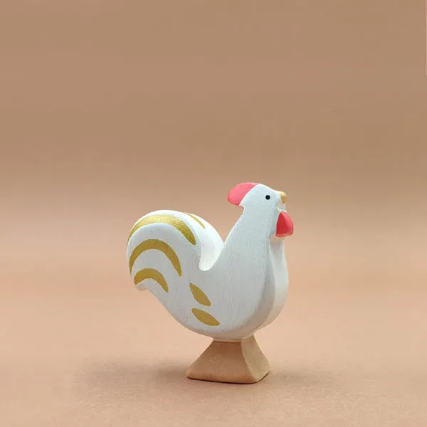 Brin d'Ours Rooster - White