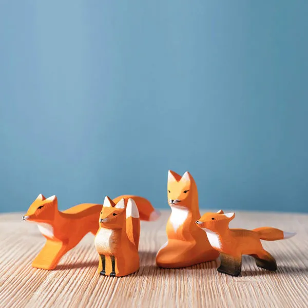 Bumbu Toys Fox Family SET