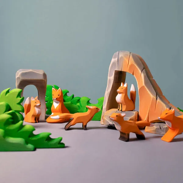 Bumbu Toys Fox Family SET