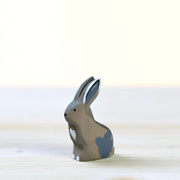 Bumbu Toys Sitting Rabbit - Grey