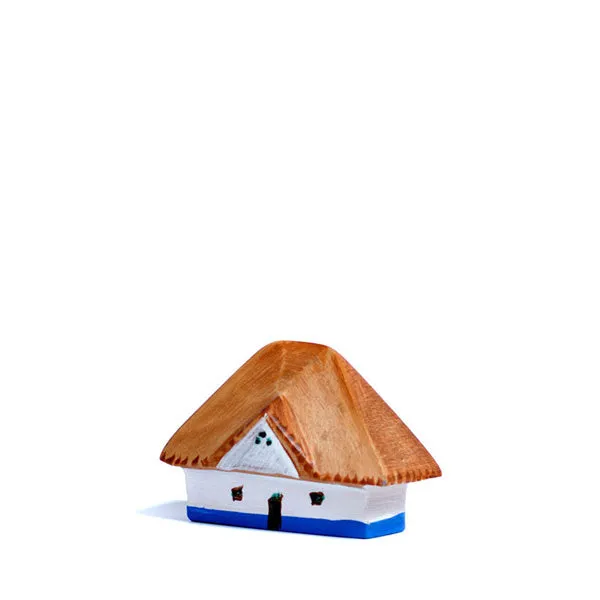 Bumbu Toys Small Traditional House Bucovina 2 - Painted