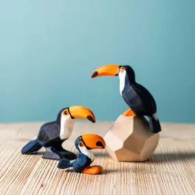 Bumbu Toys Toucan Family SET