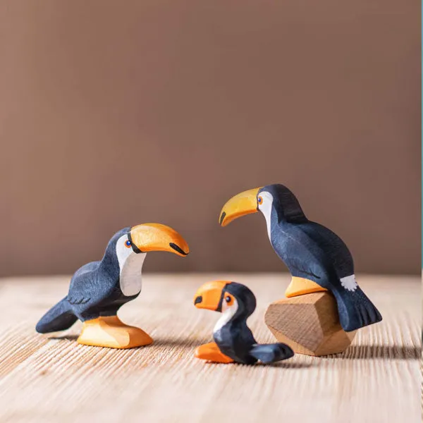 Bumbu Toys Toucan Family SET