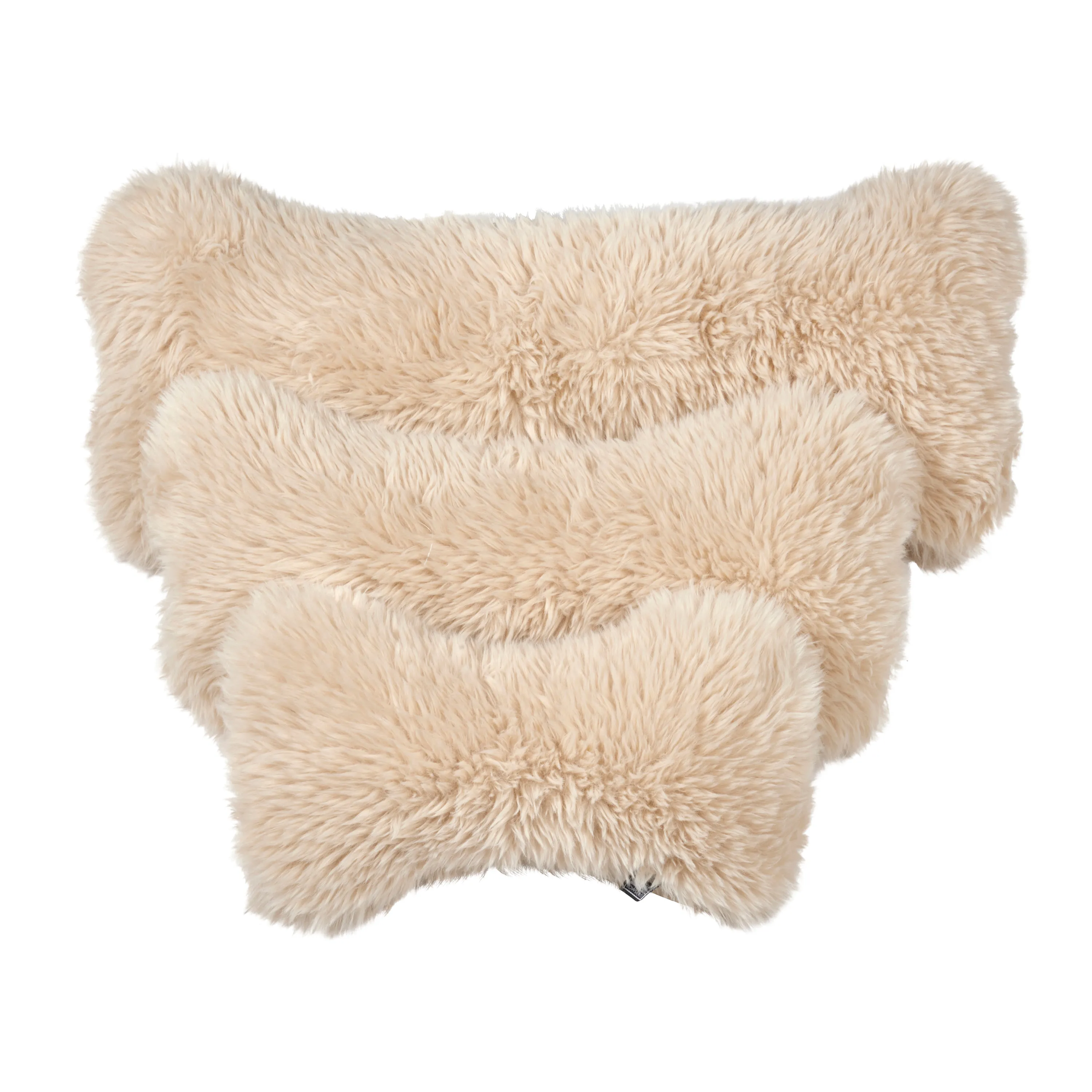 Bumper Bone Pillow | Fluffernutter Faux Fur