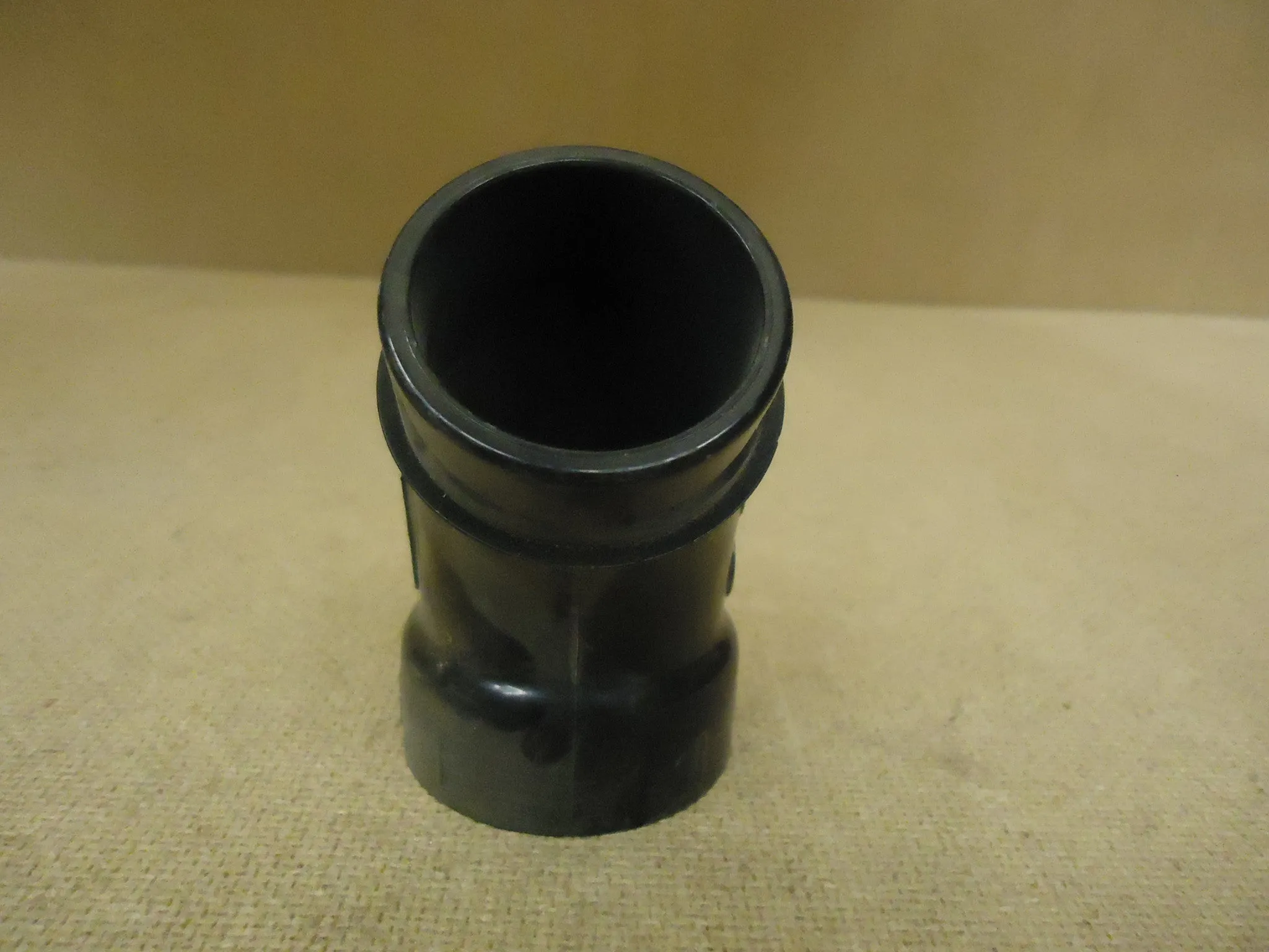 Canplas 45 Degree Elbow Black 1 1/2in x 1 1/2in H x Spigot Plumbing ABS -- New