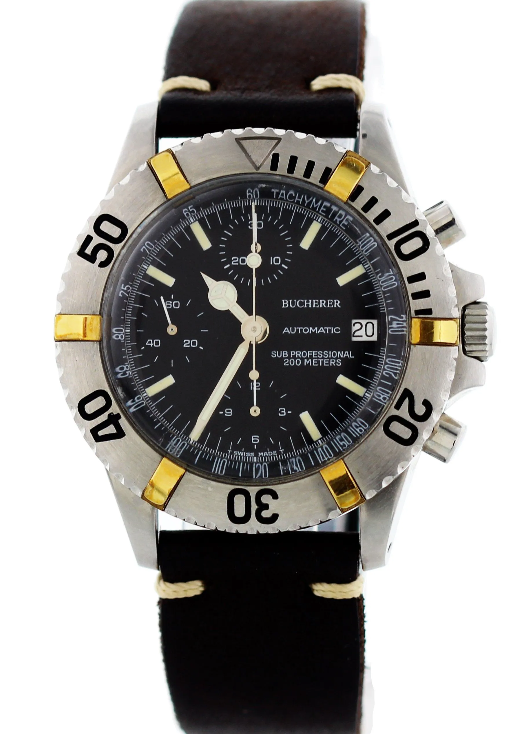 Carl F. Bucherer Sub Professional Chronograph 200M Diver's Watch