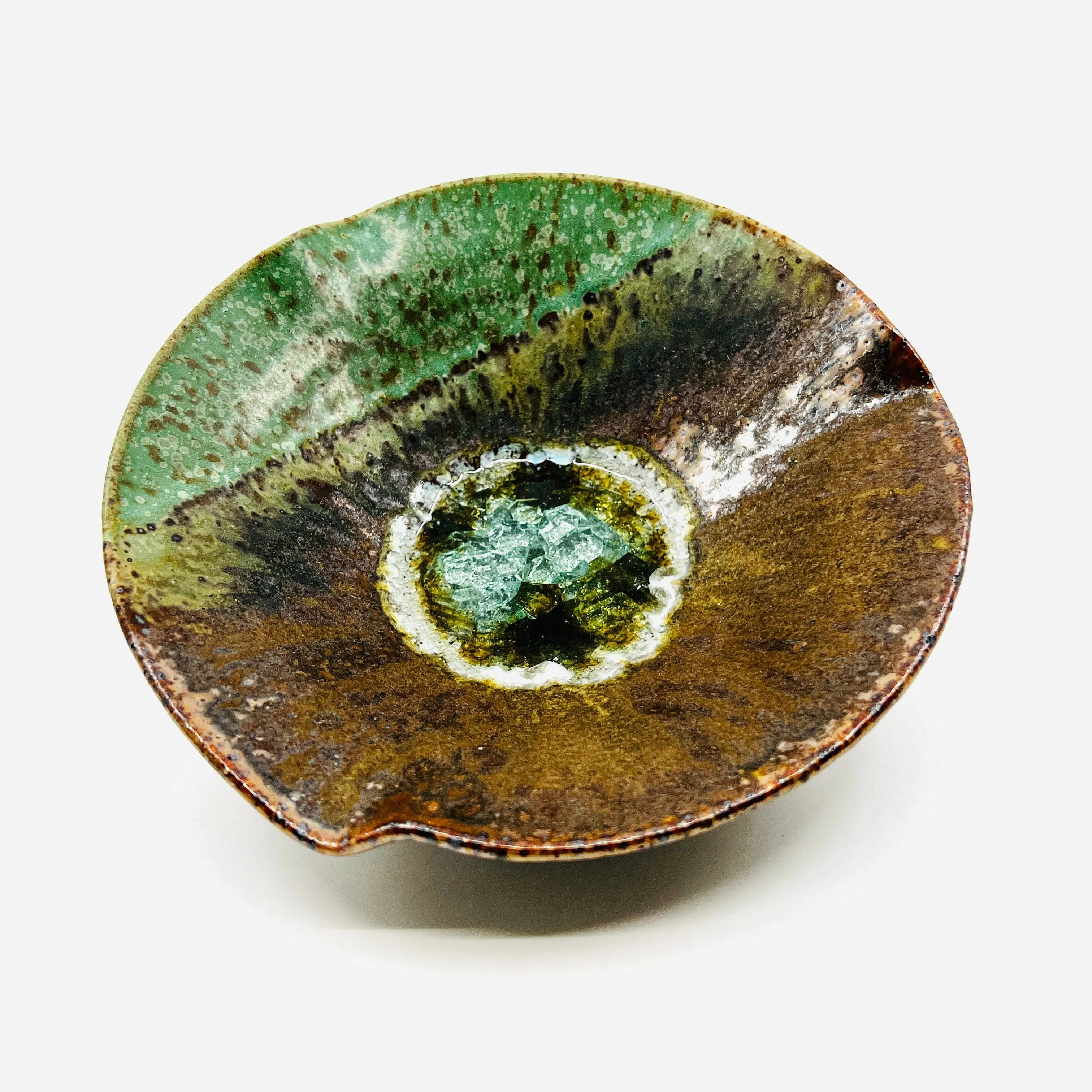 Ceramic Crackle Bowl 52