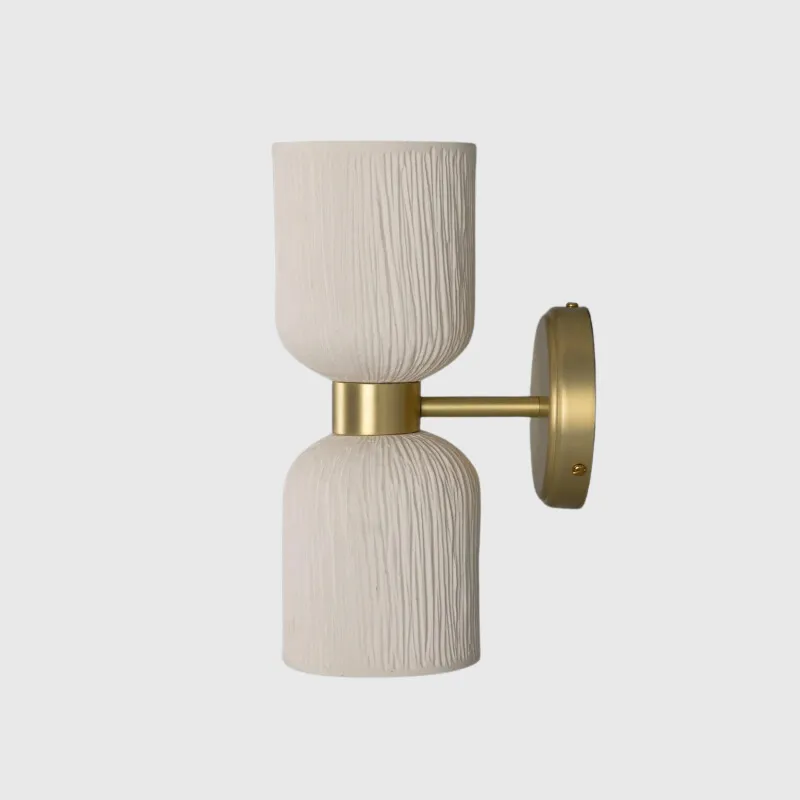 Ceramic Cylindrical Double Wall Light