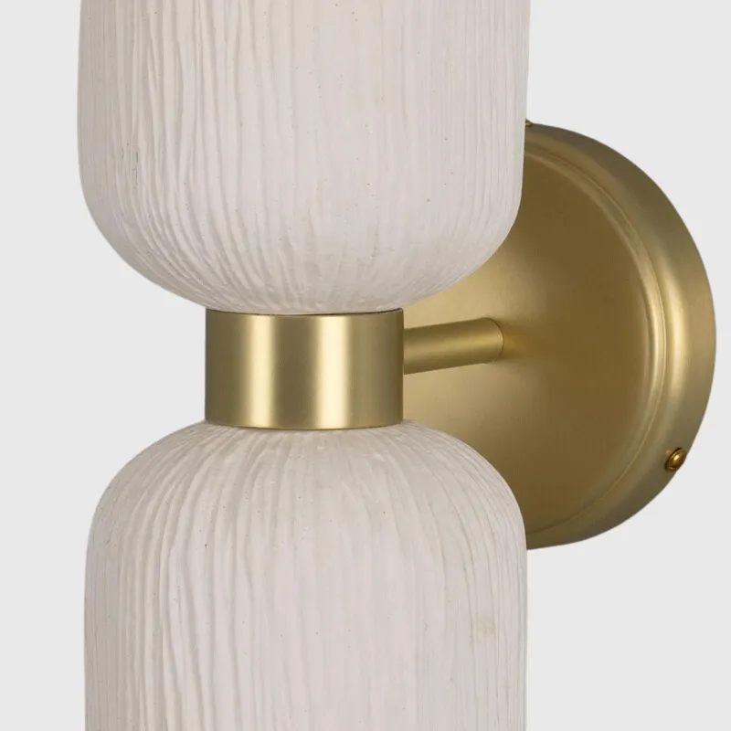 Ceramic Cylindrical Double Wall Light