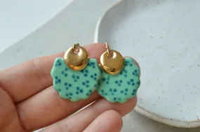 Ceramic earrings No. 13