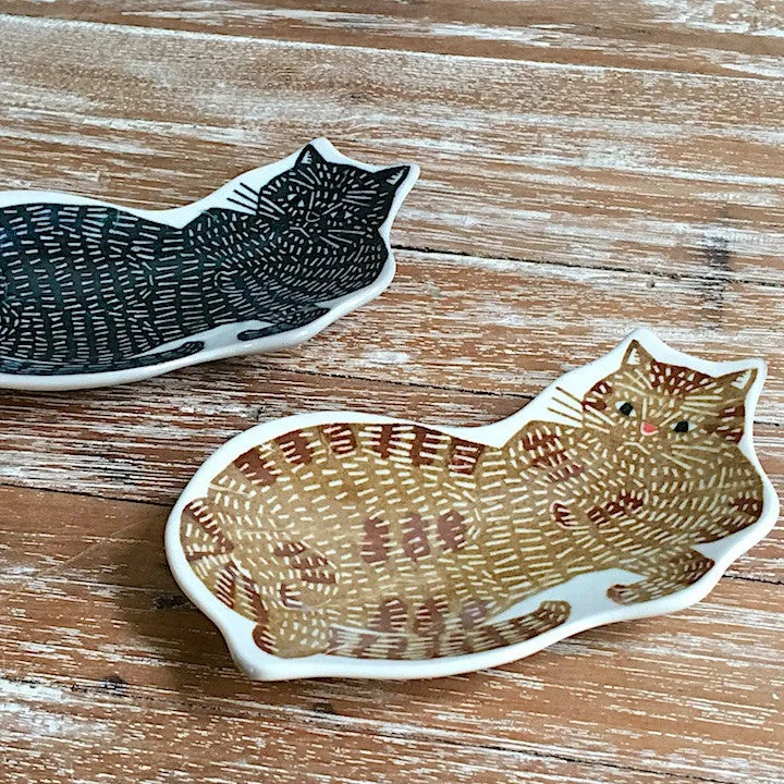 Classiky x kata kata Cat Ceramic Dish