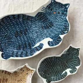 Classiky x kata kata Cat Ceramic Dish