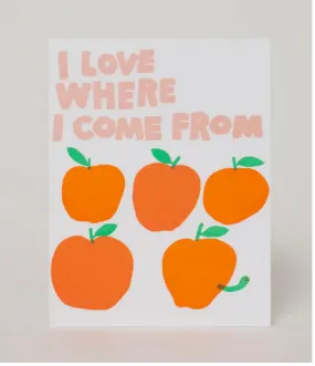 Come From Apples Card