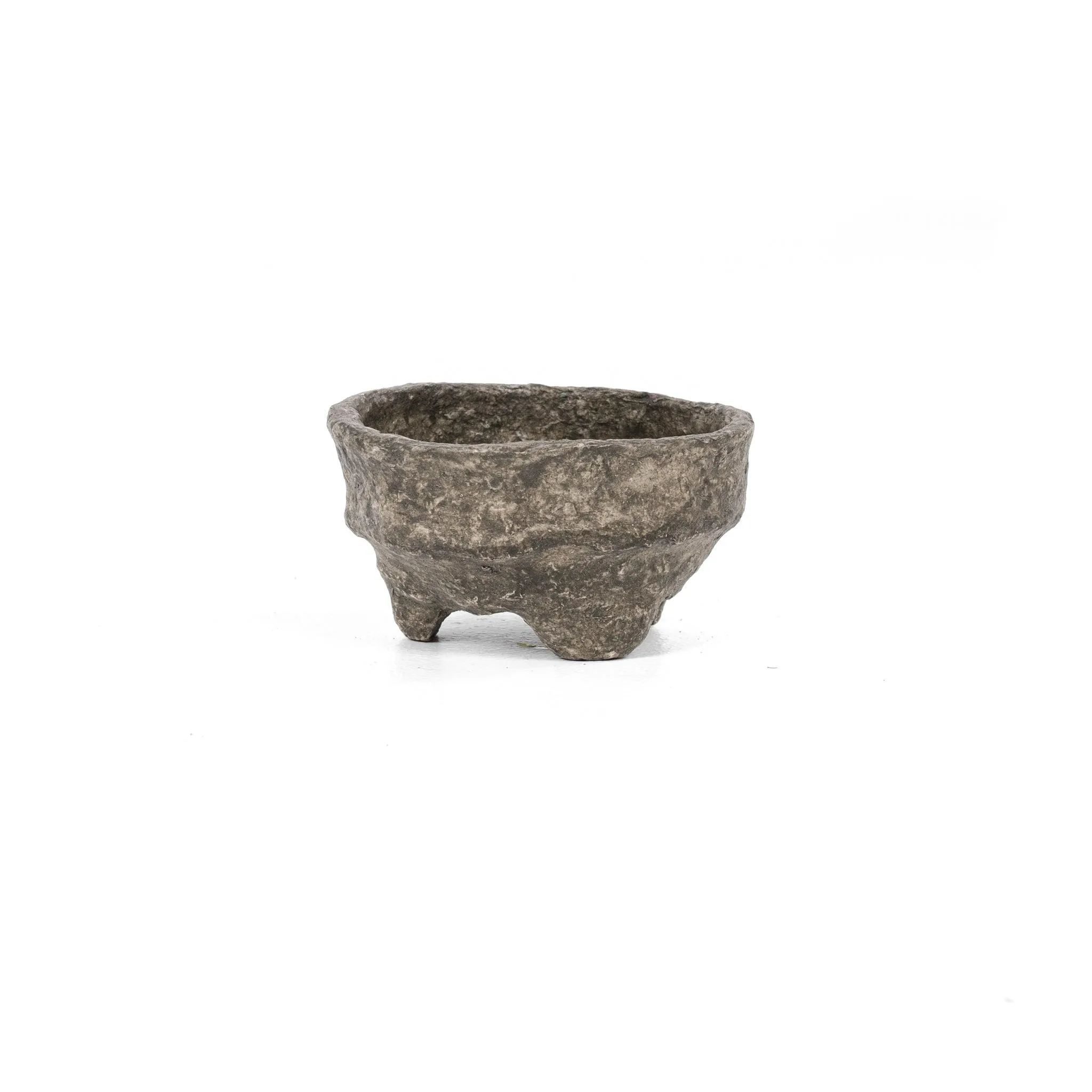 Decorative Paper Mache Footed Bowls