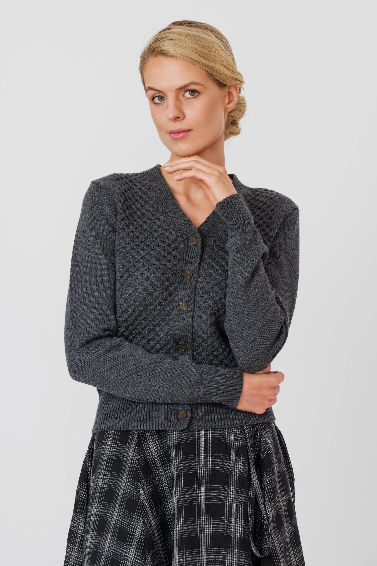 Elaine Cardigan, Merino Wool