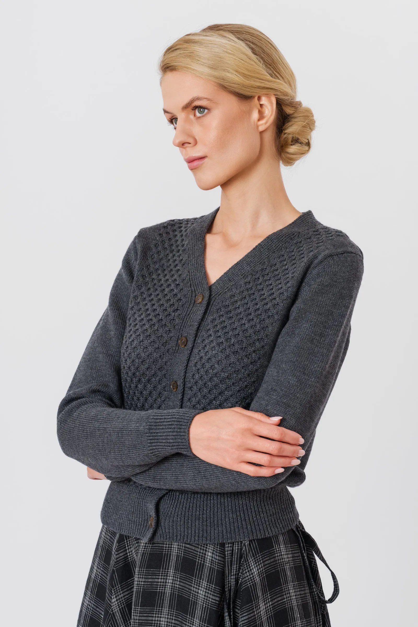 Elaine Cardigan, Merino Wool