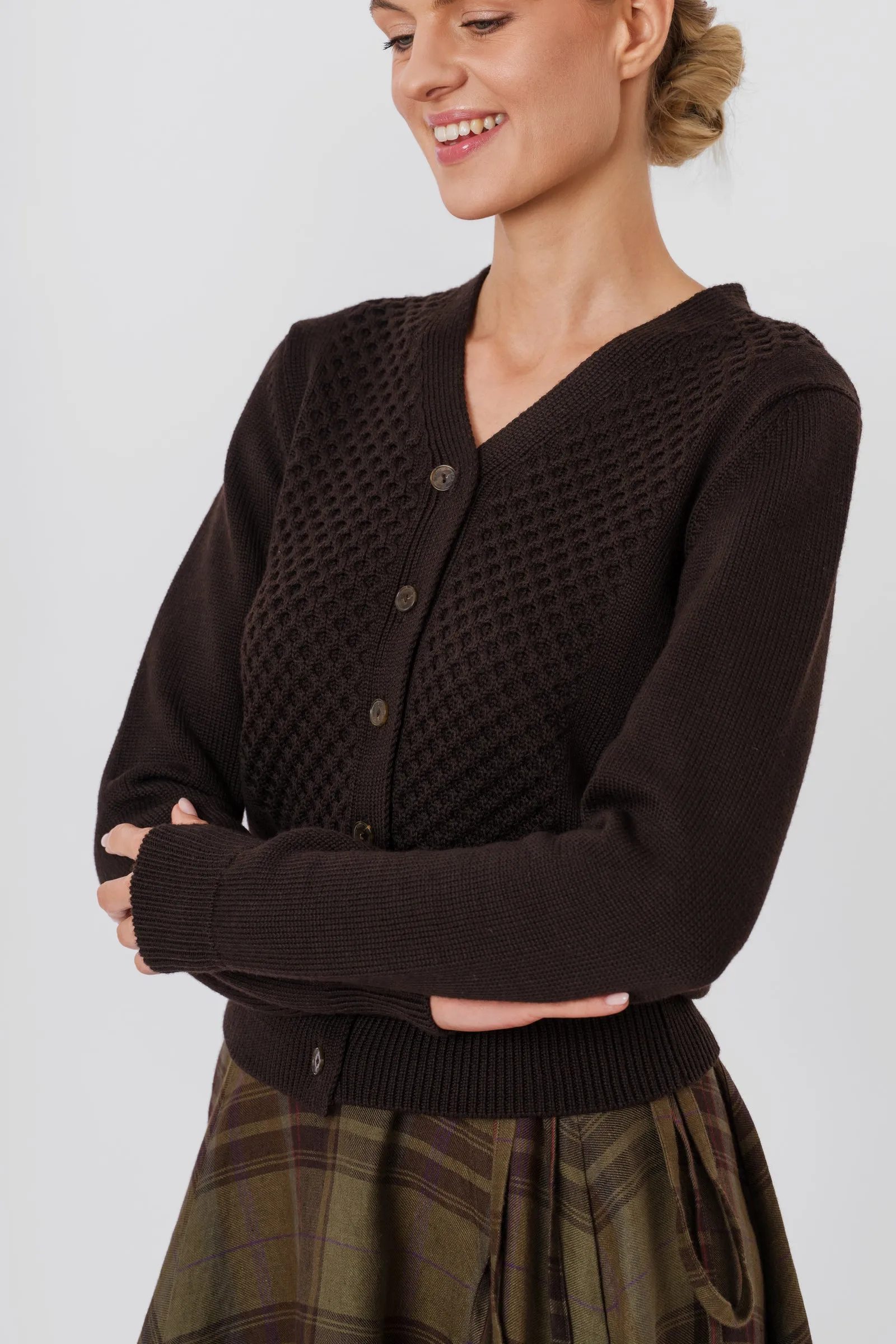 Elaine Cardigan, Merino Wool