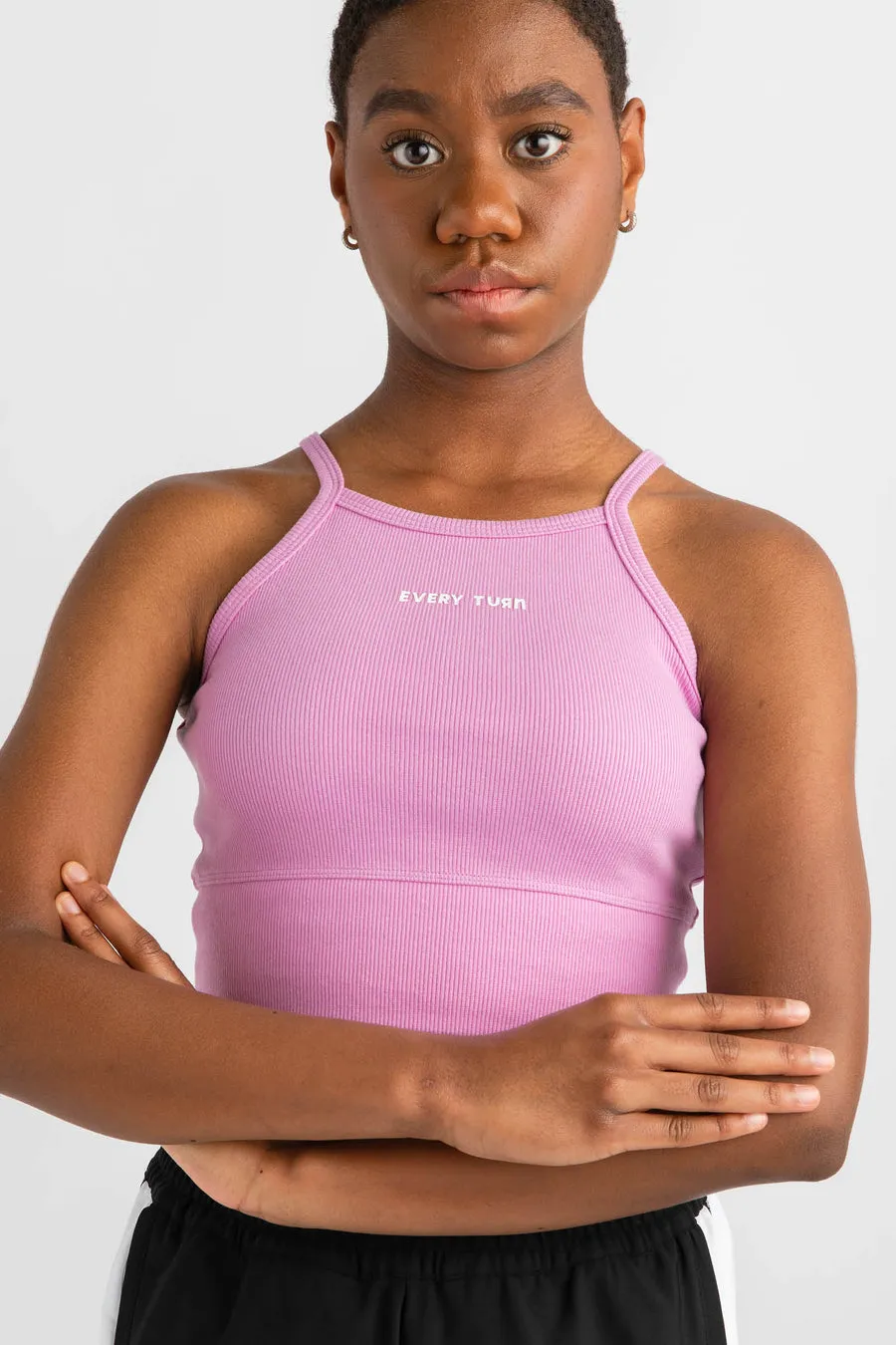 Every Turn Free Form Cropped Singlet