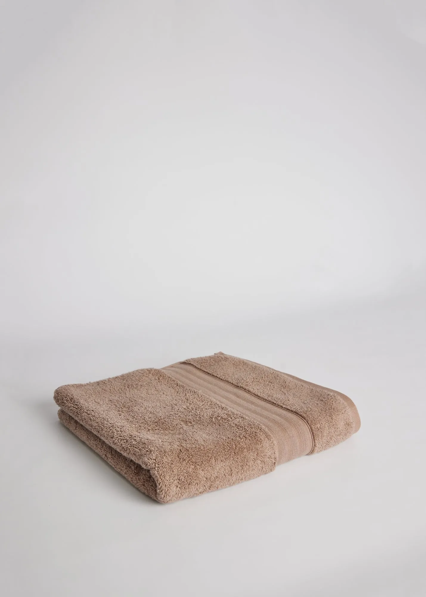 Foxford Luxury Cotton Hand Towel - Mink