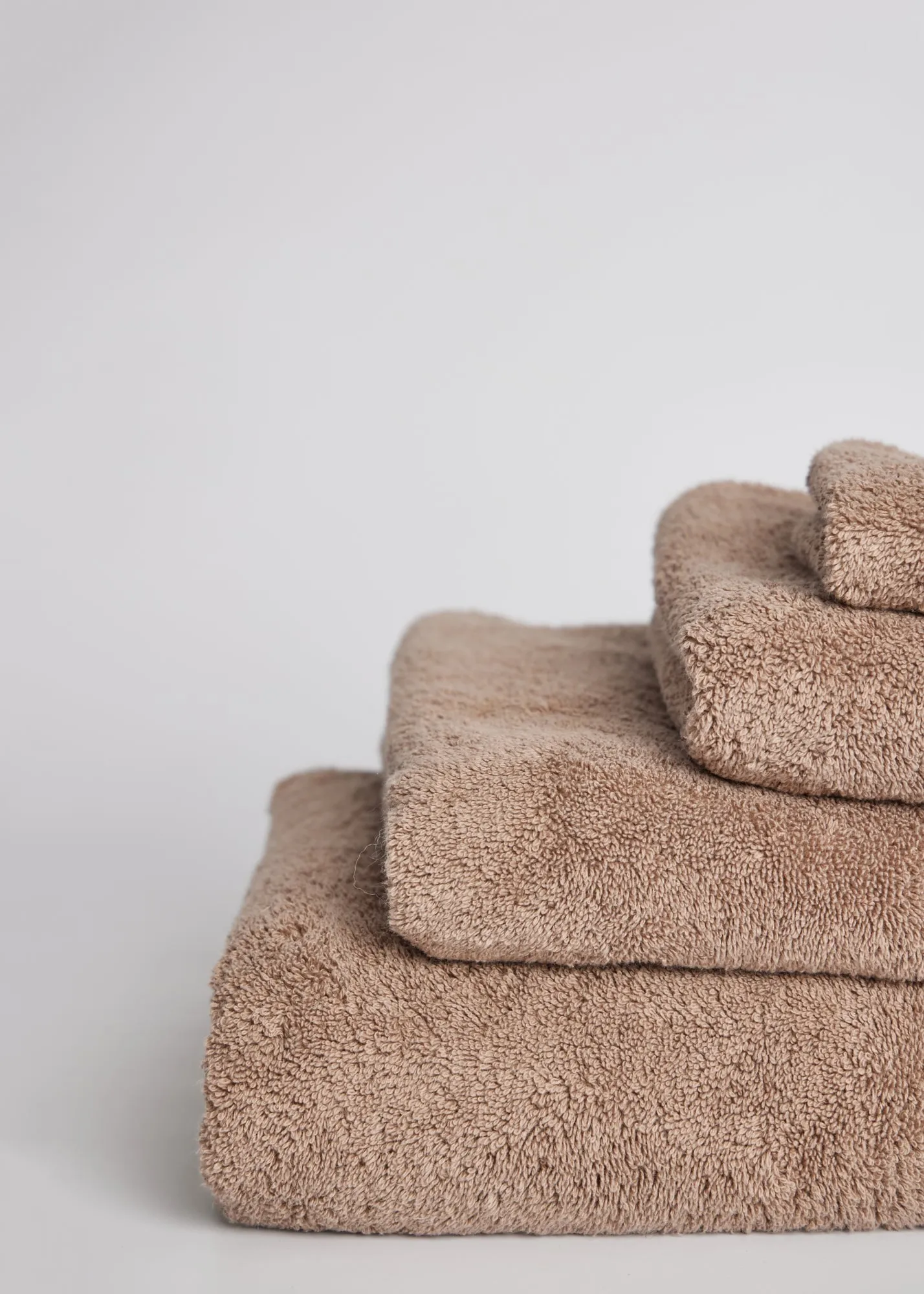 Foxford Luxury Cotton Hand Towel - Mink