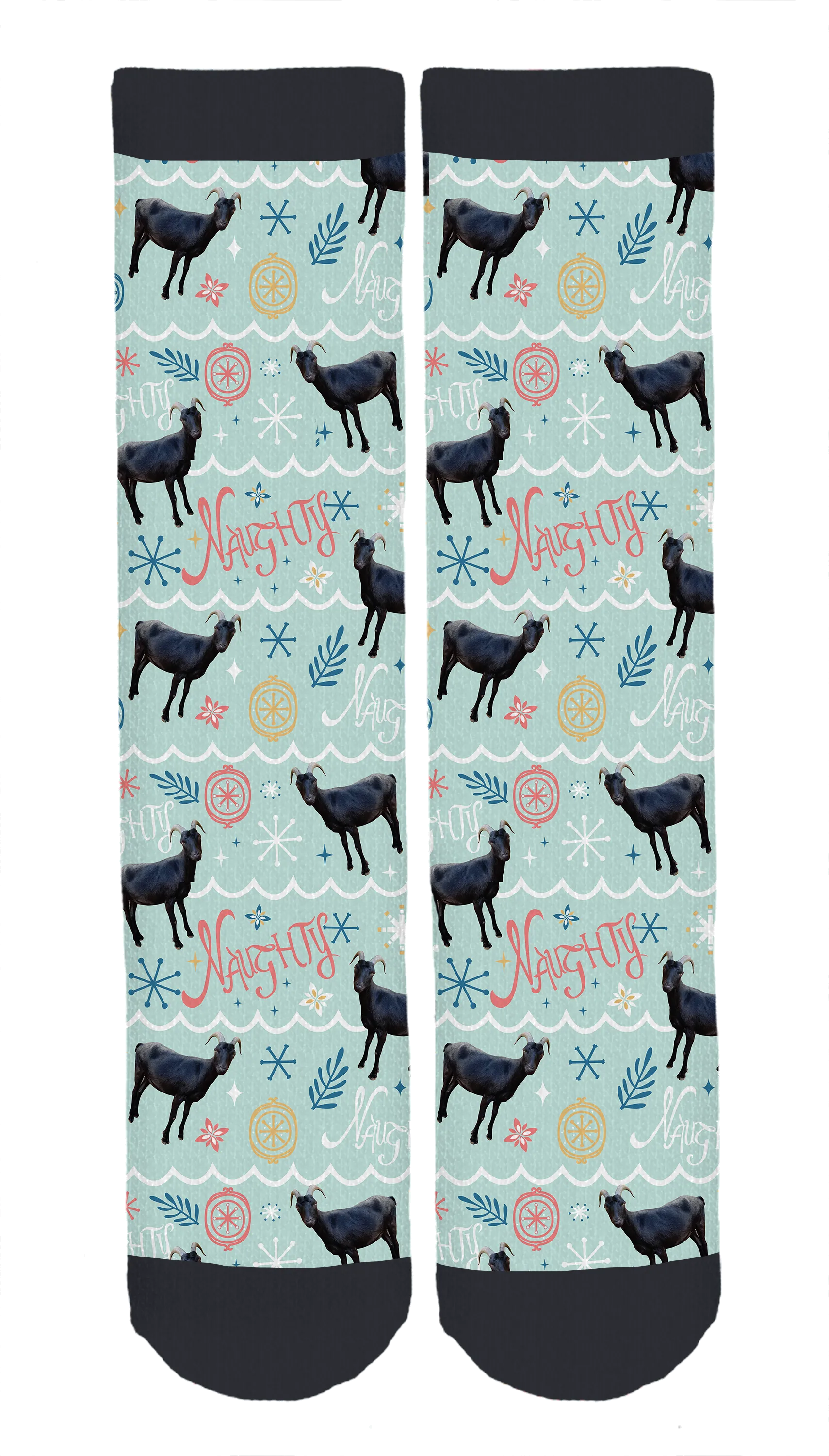 Goats of Anarchy Holiday Crew Socks